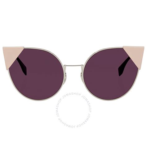 Fendi Lei Plum Cat Eye Ladies Sunglasses FF 0190/S 10 